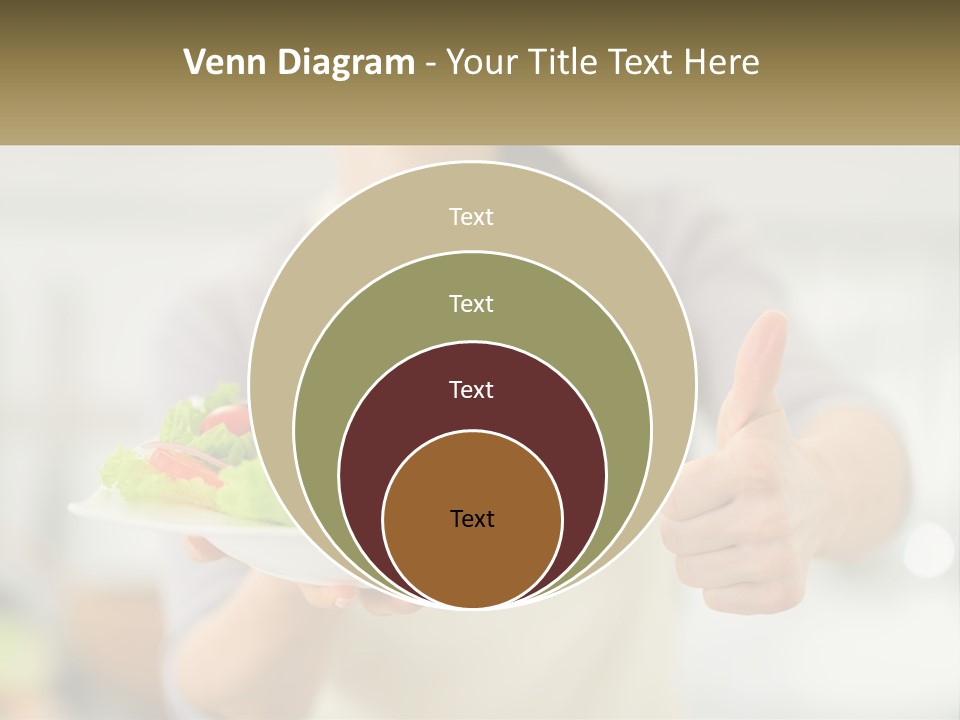 Old Pensioner Sunset PowerPoint Template