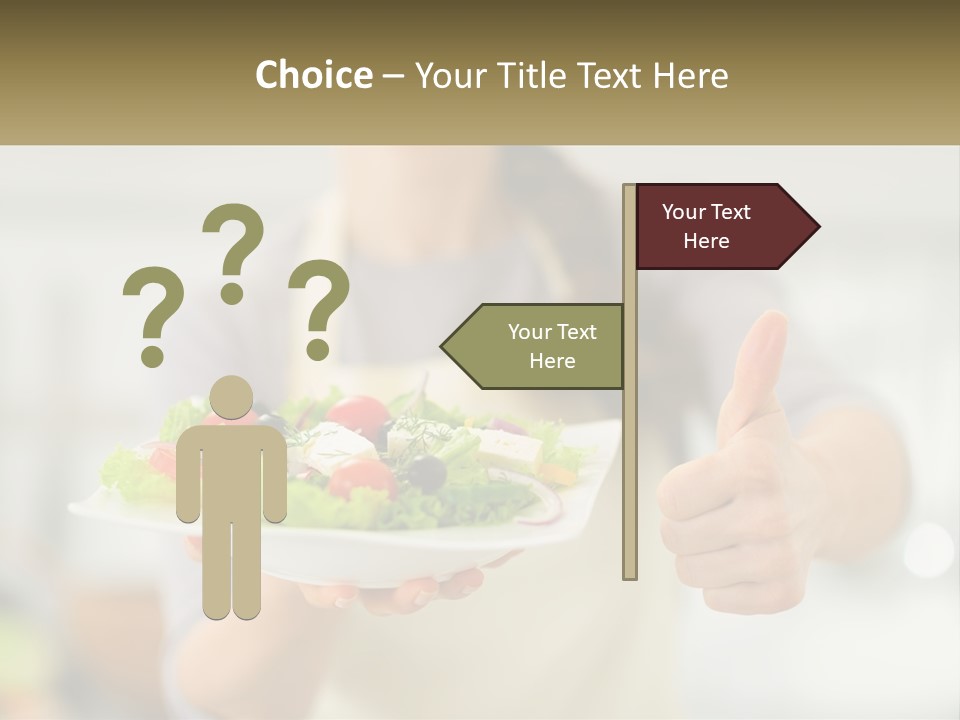 Old Pensioner Sunset PowerPoint Template