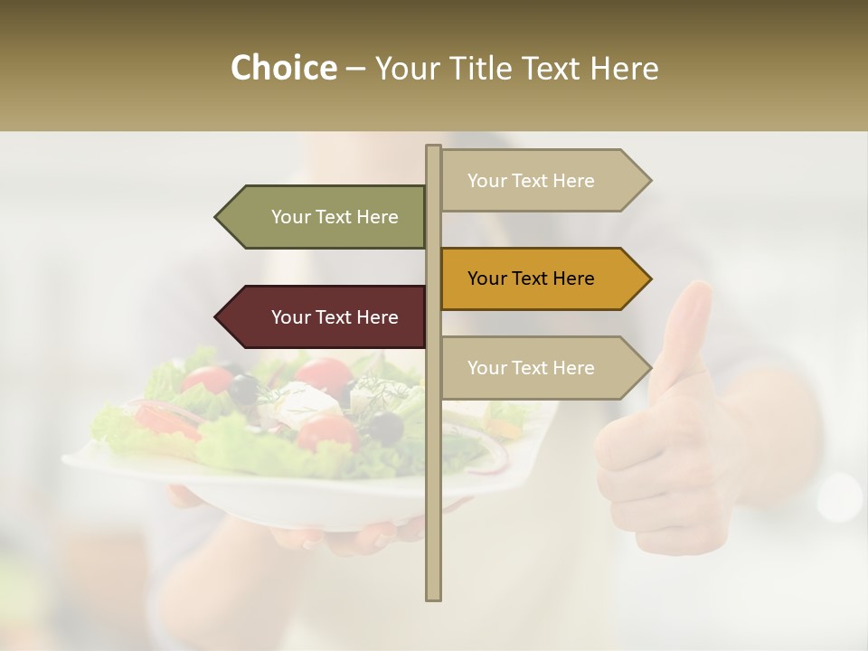 Old Pensioner Sunset PowerPoint Template