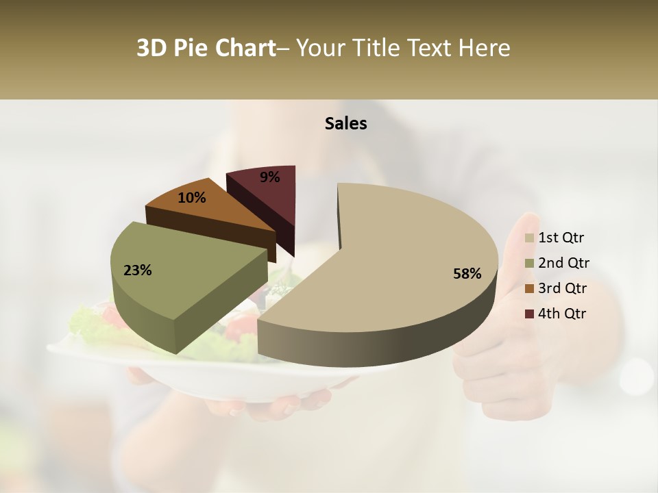 Old Pensioner Sunset PowerPoint Template