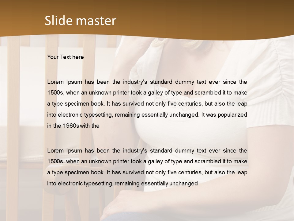 Parent Wellness Peaceful PowerPoint Template