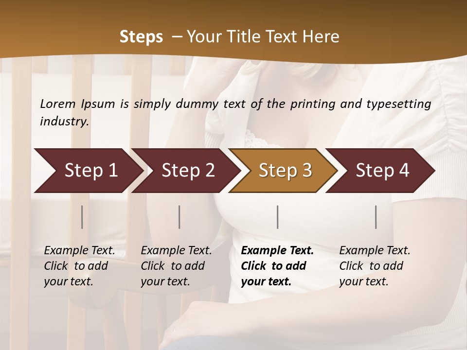 Parent Wellness Peaceful PowerPoint Template