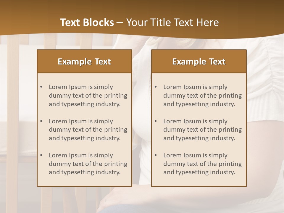 Parent Wellness Peaceful PowerPoint Template