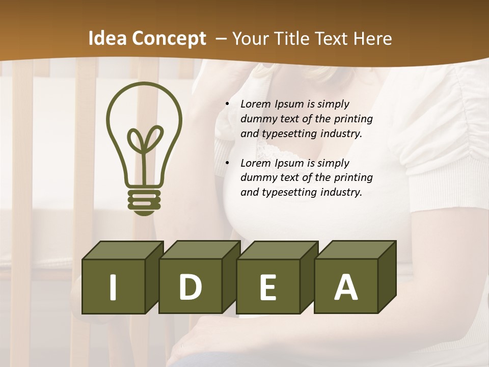 Parent Wellness Peaceful PowerPoint Template