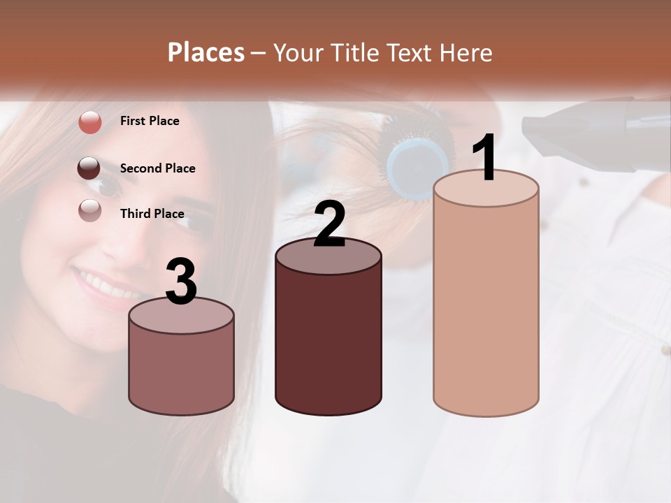 Standing Family Parent PowerPoint Template