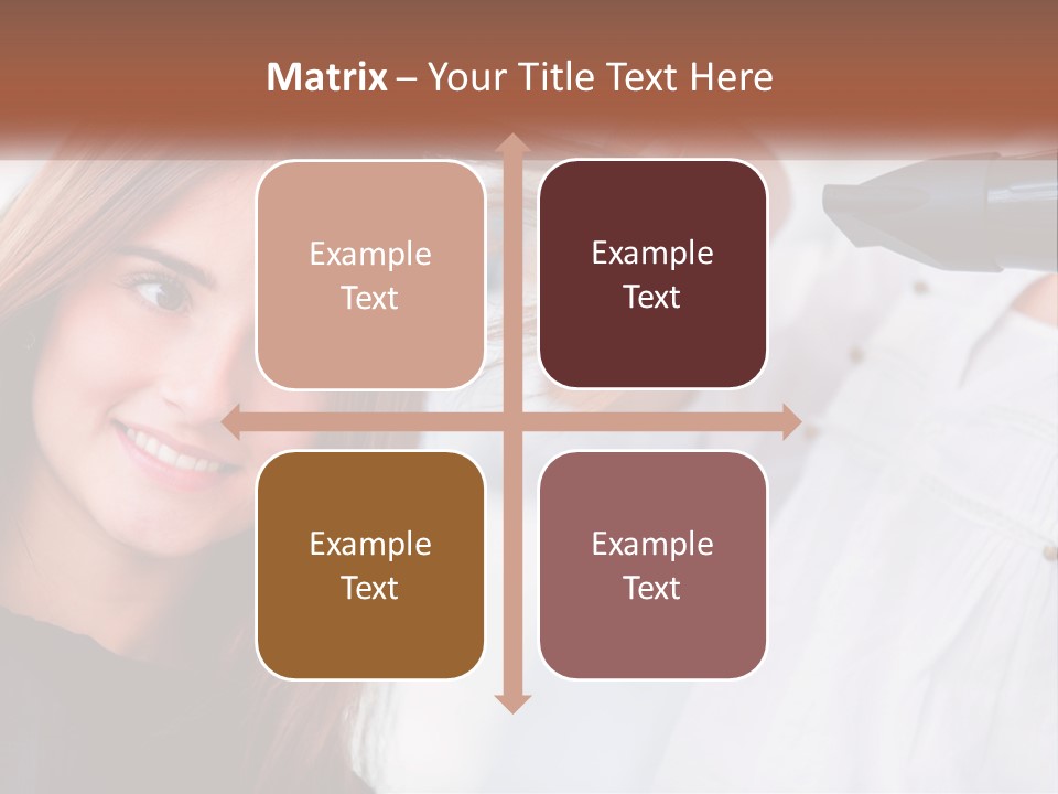 Standing Family Parent PowerPoint Template