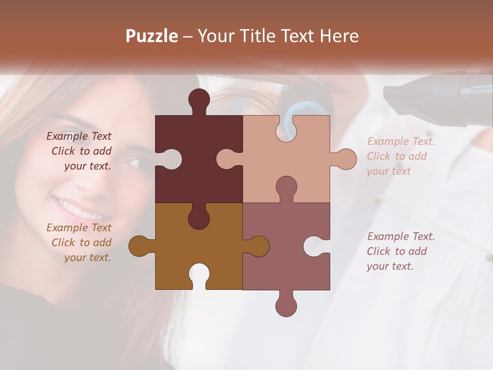 Standing Family Parent PowerPoint Template