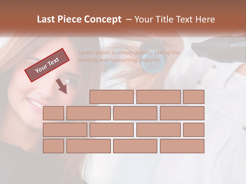 Standing Family Parent PowerPoint Template