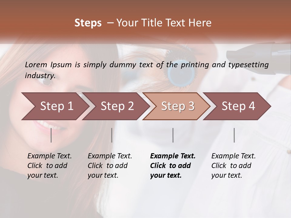 Standing Family Parent PowerPoint Template