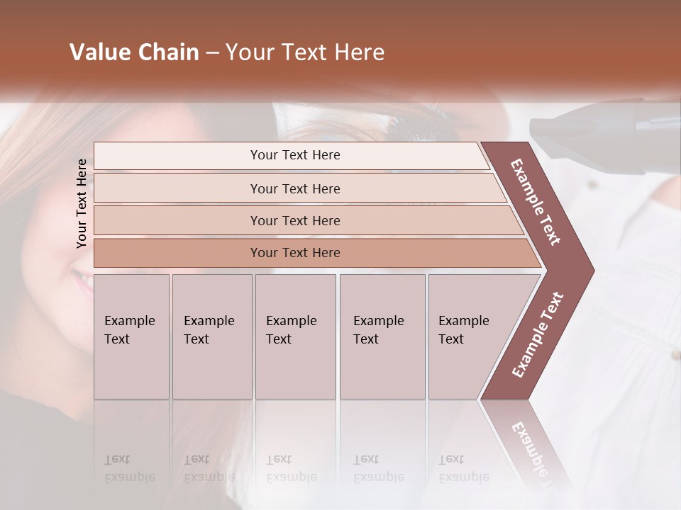 Standing Family Parent PowerPoint Template