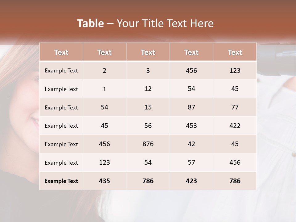 Standing Family Parent PowerPoint Template