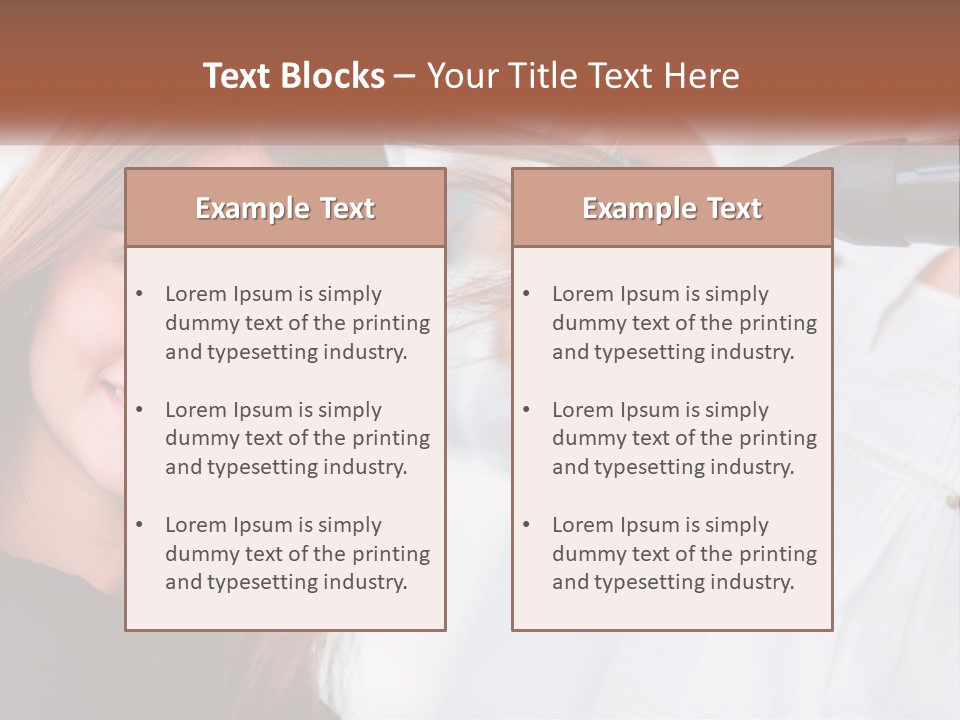 Standing Family Parent PowerPoint Template
