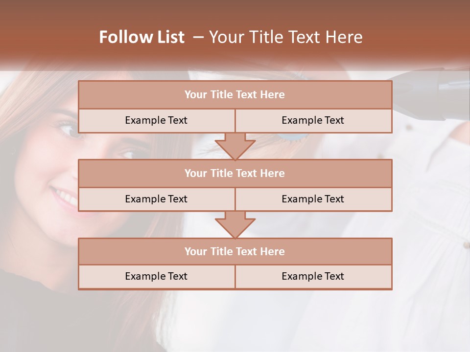 Standing Family Parent PowerPoint Template