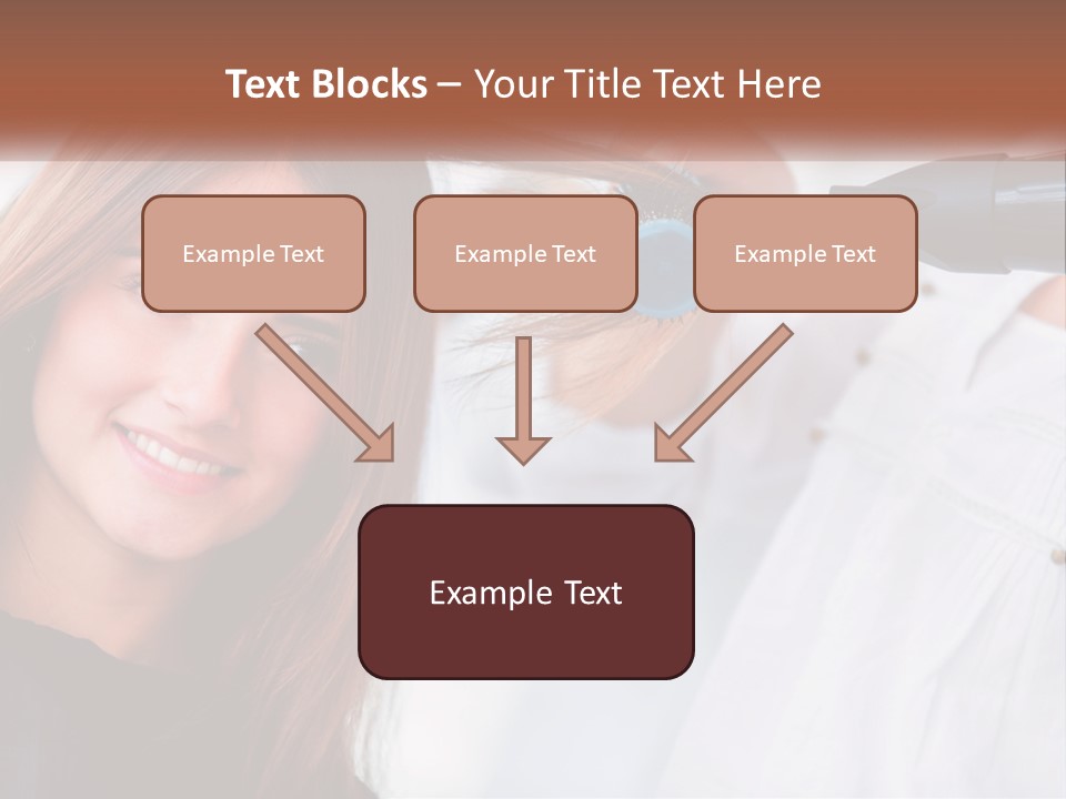 Standing Family Parent PowerPoint Template