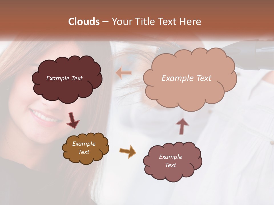 Standing Family Parent PowerPoint Template