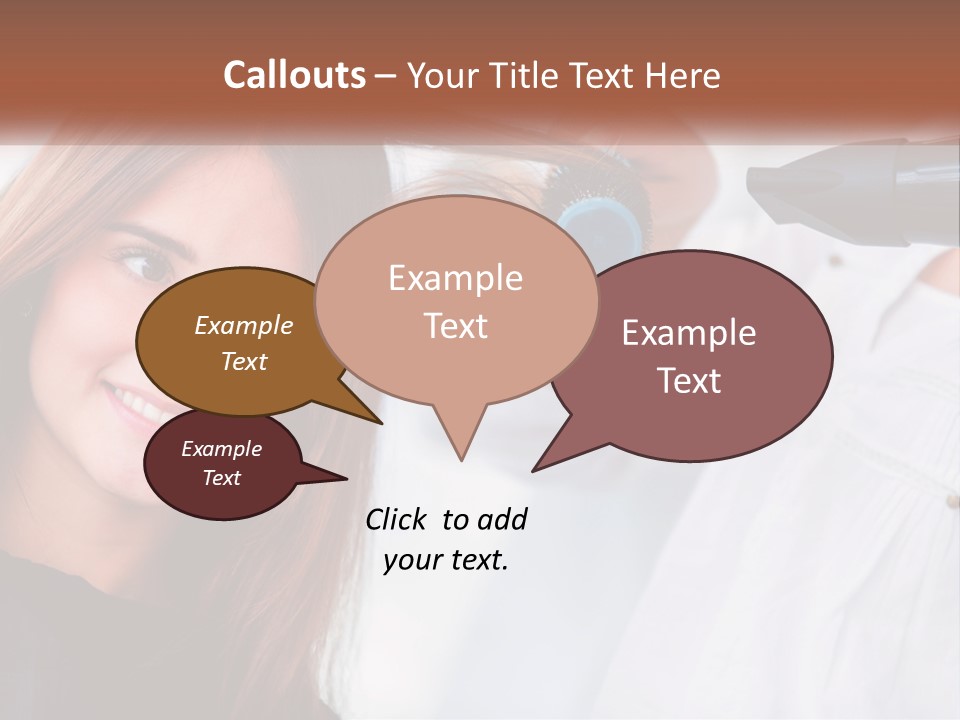 Standing Family Parent PowerPoint Template