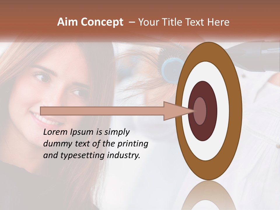 Standing Family Parent PowerPoint Template