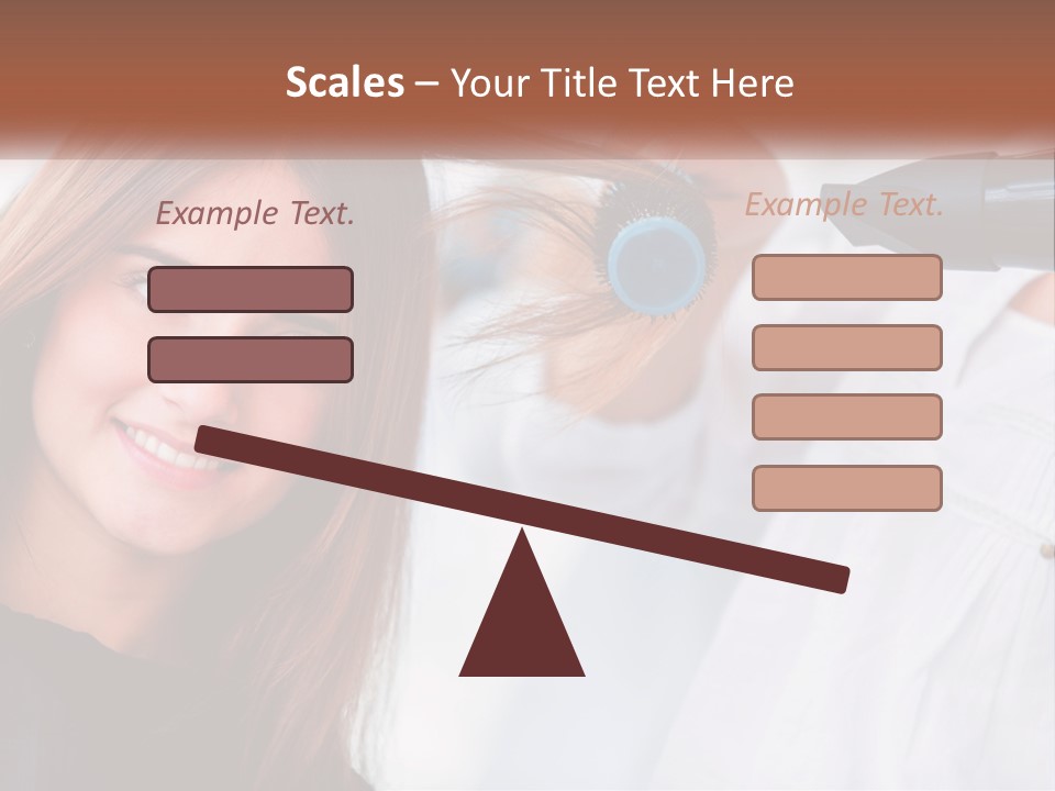 Standing Family Parent PowerPoint Template