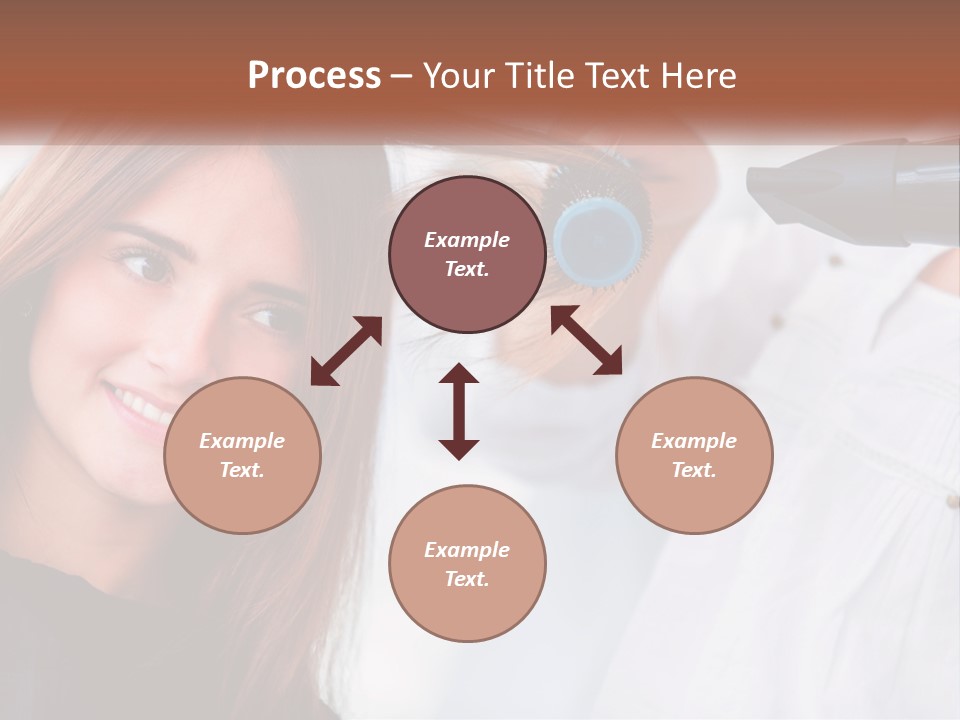 Standing Family Parent PowerPoint Template