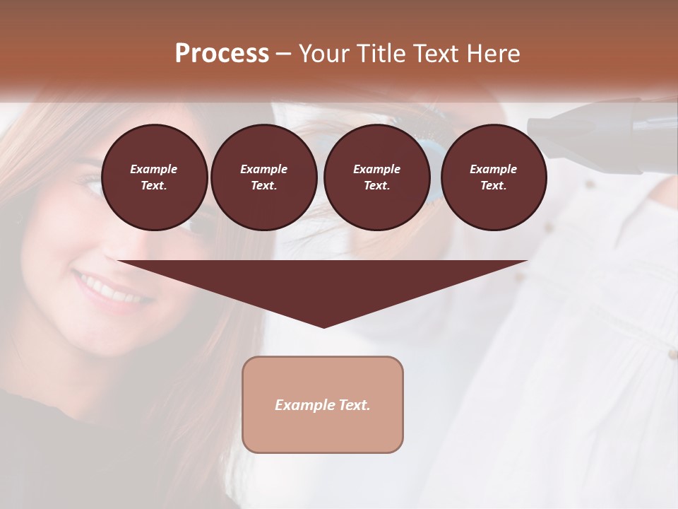 Standing Family Parent PowerPoint Template