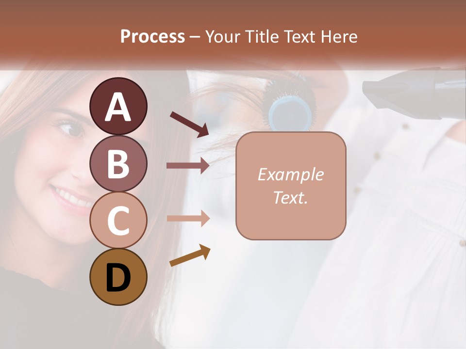 Standing Family Parent PowerPoint Template
