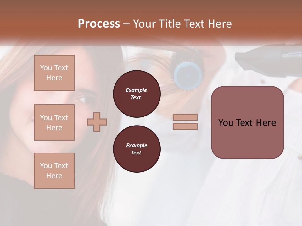 Standing Family Parent PowerPoint Template