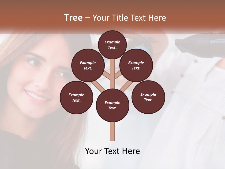 Standing Family Parent PowerPoint Template