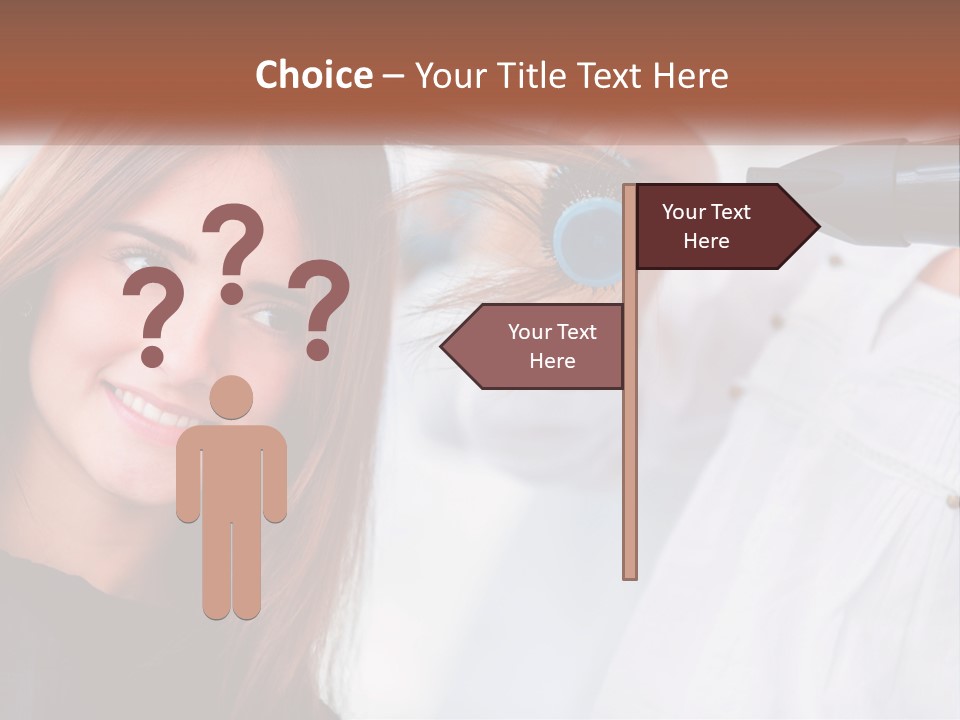 Standing Family Parent PowerPoint Template