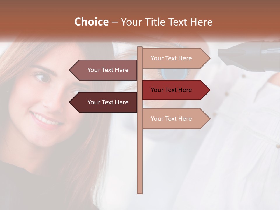 Standing Family Parent PowerPoint Template