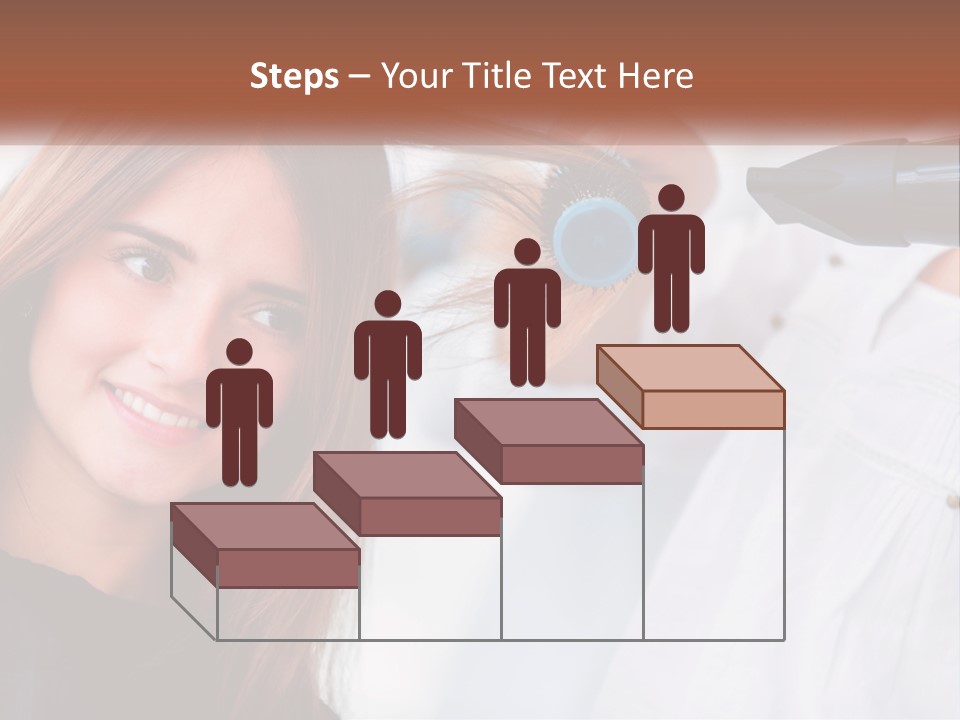 Standing Family Parent PowerPoint Template