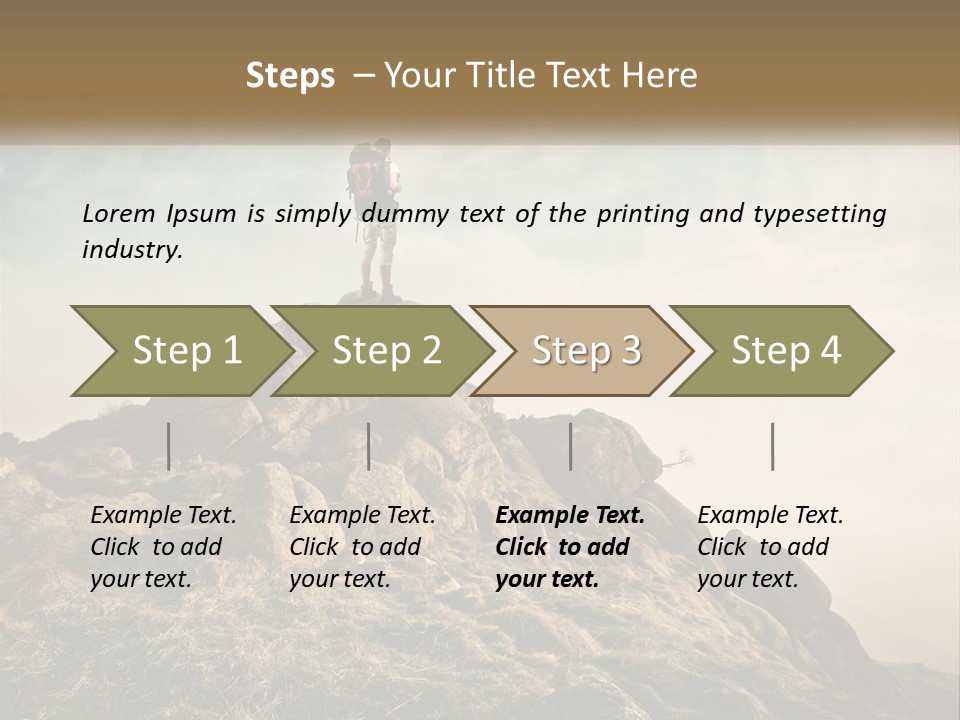 Family Pensioner Lifestyle PowerPoint Template