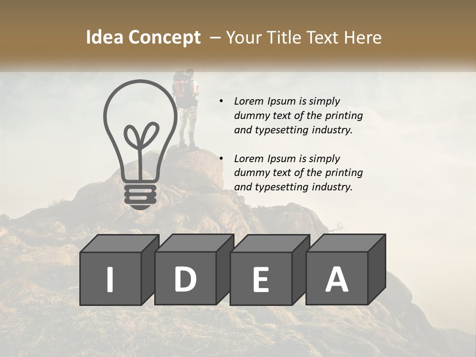 Family Pensioner Lifestyle PowerPoint Template