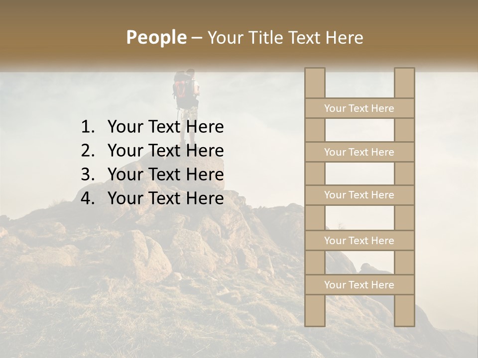 Family Pensioner Lifestyle PowerPoint Template