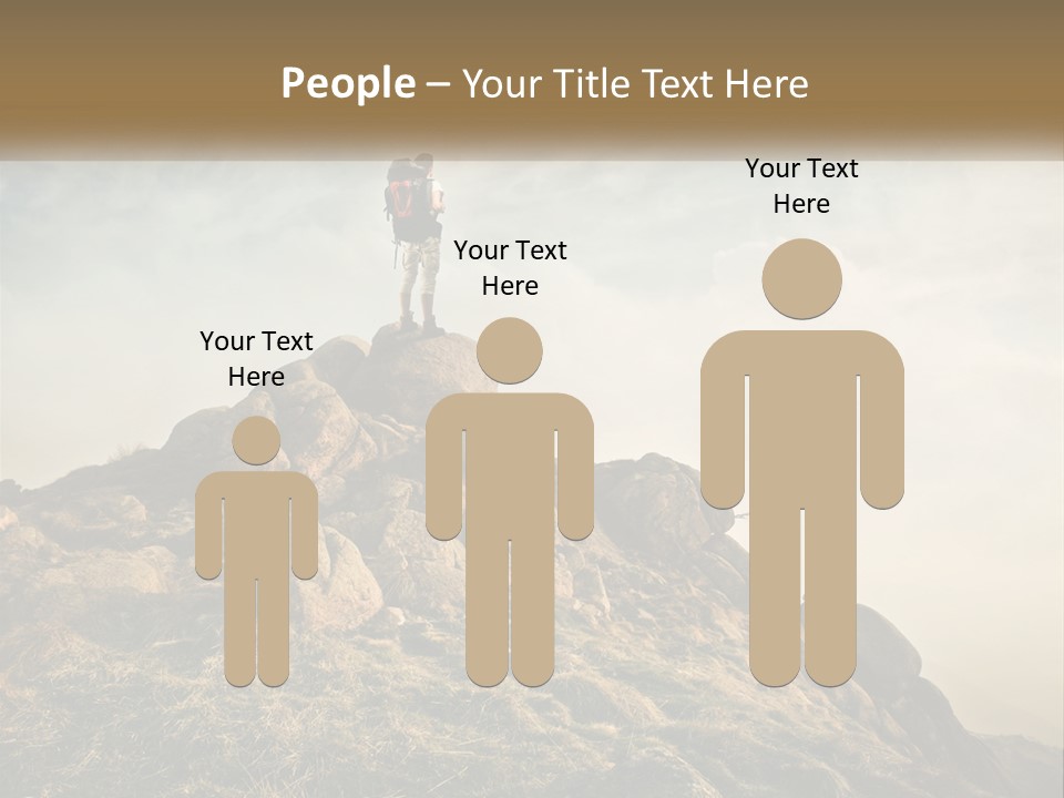 Family Pensioner Lifestyle PowerPoint Template
