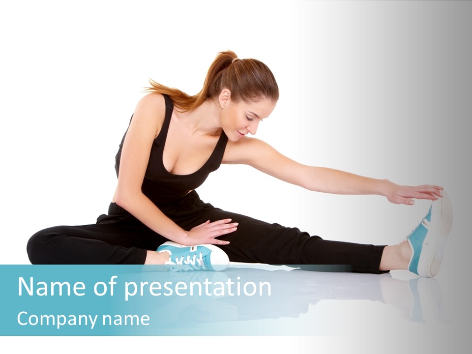 Wellness Sea Single PowerPoint Template