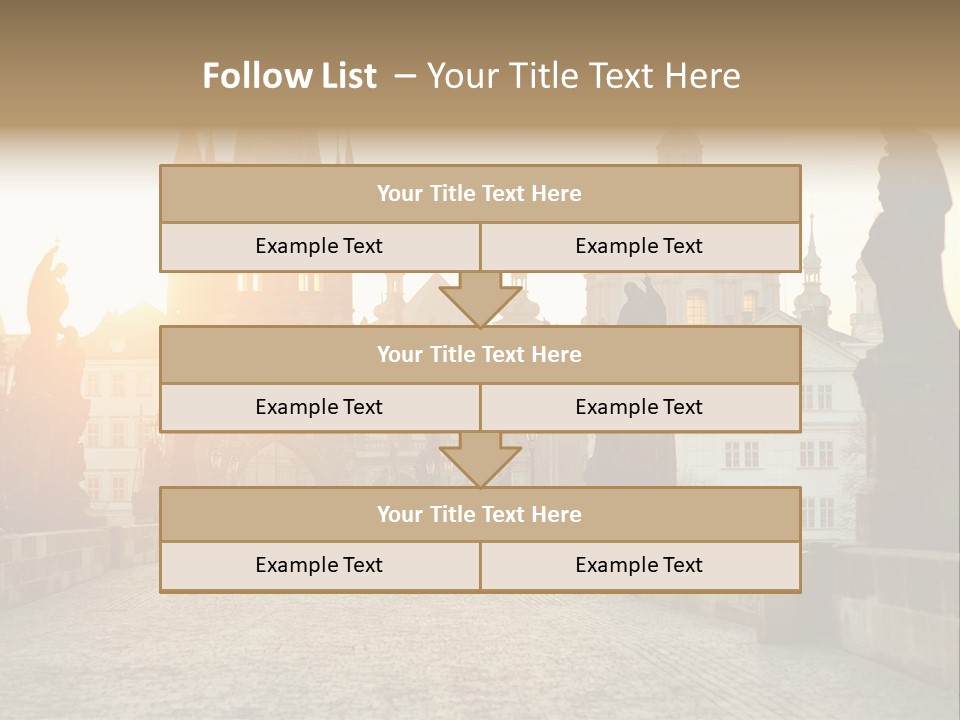 Lifestyle Retired Ocean PowerPoint Template