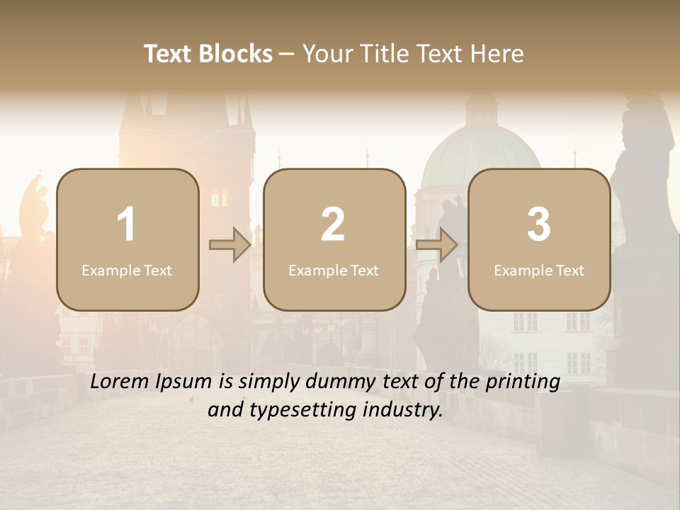 Lifestyle Retired Ocean PowerPoint Template