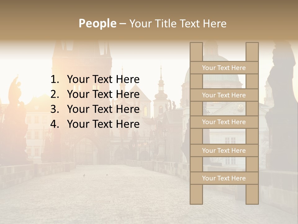 Lifestyle Retired Ocean PowerPoint Template