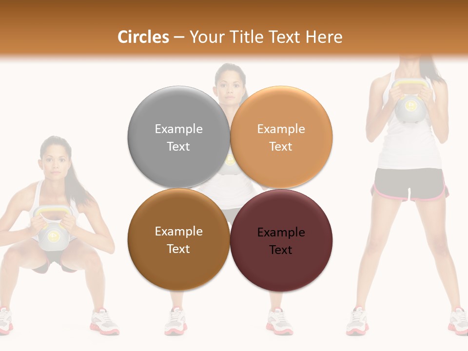 Daughter Peaceful Caucasian PowerPoint Template