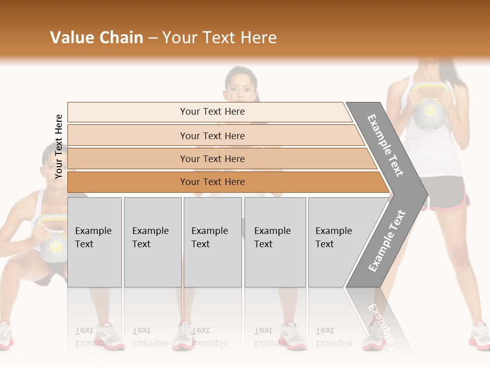 Daughter Peaceful Caucasian PowerPoint Template