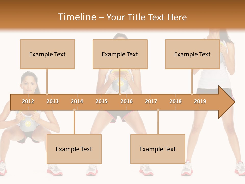 Daughter Peaceful Caucasian PowerPoint Template