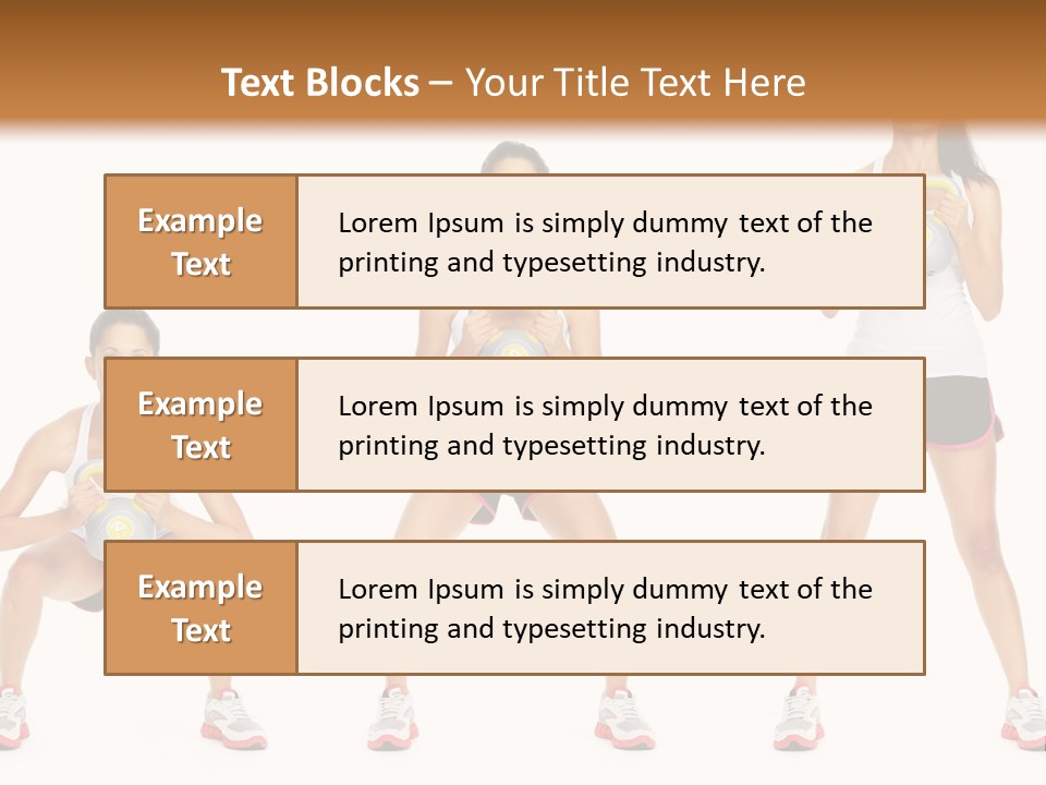 Daughter Peaceful Caucasian PowerPoint Template