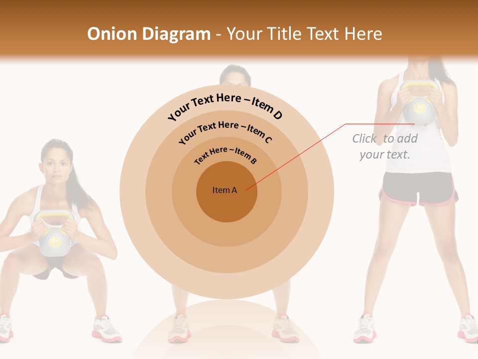 Daughter Peaceful Caucasian PowerPoint Template