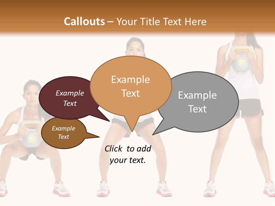 Daughter Peaceful Caucasian PowerPoint Template