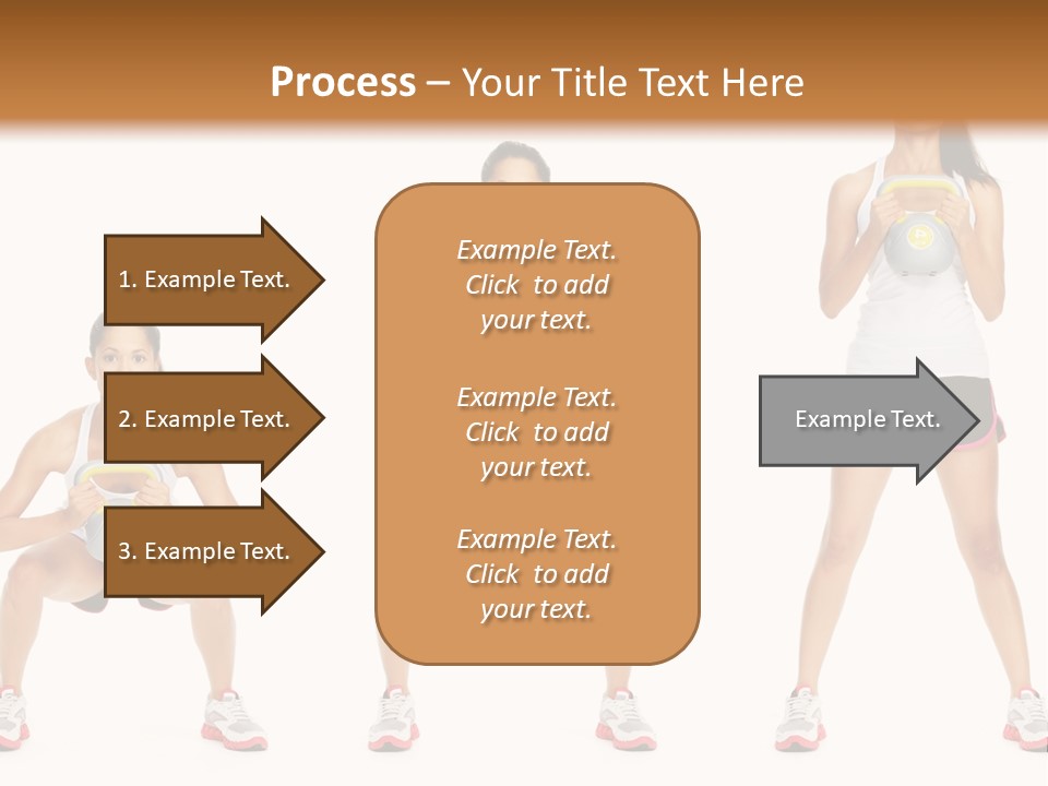 Daughter Peaceful Caucasian PowerPoint Template