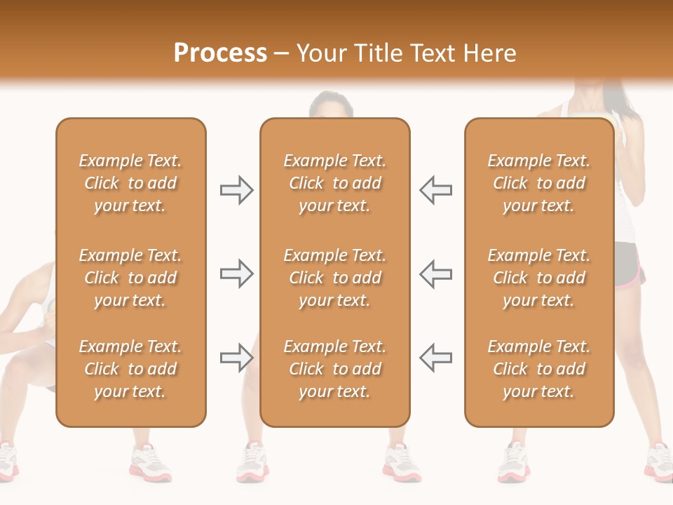 Daughter Peaceful Caucasian PowerPoint Template