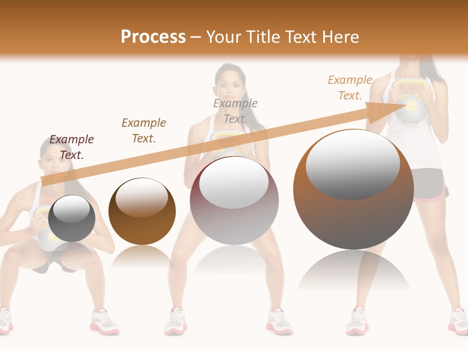 Daughter Peaceful Caucasian PowerPoint Template