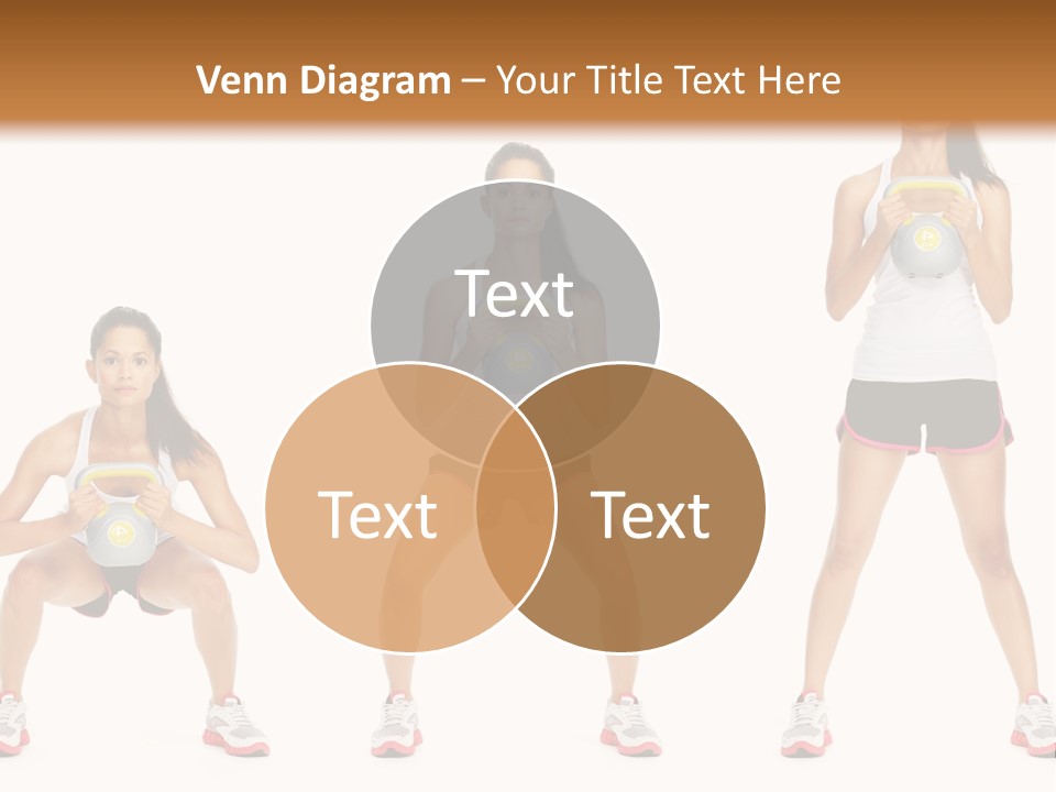 Daughter Peaceful Caucasian PowerPoint Template