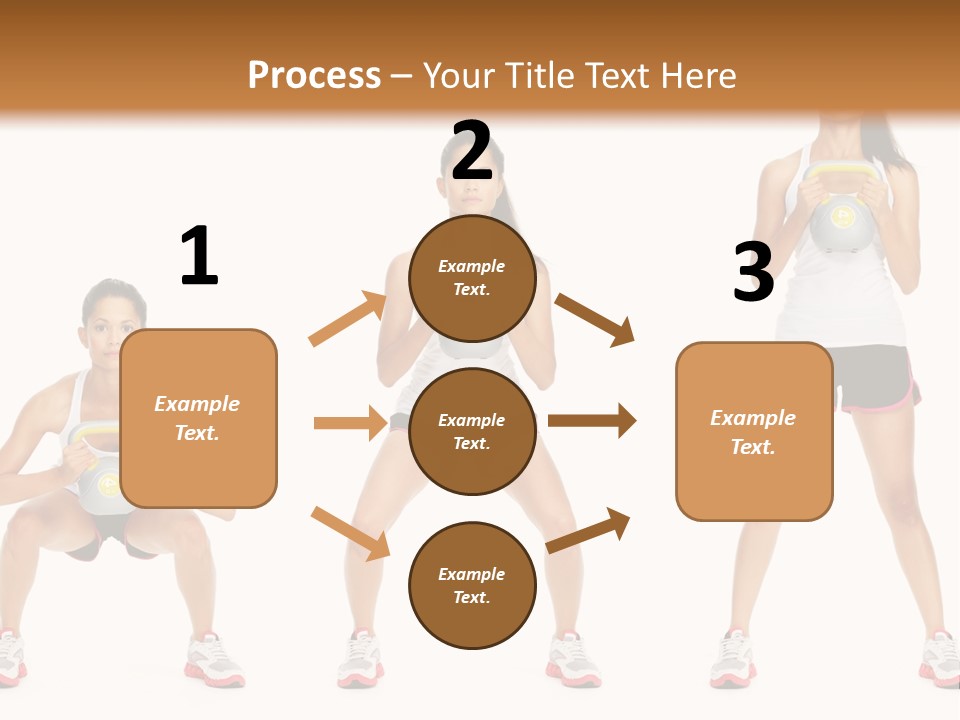 Daughter Peaceful Caucasian PowerPoint Template