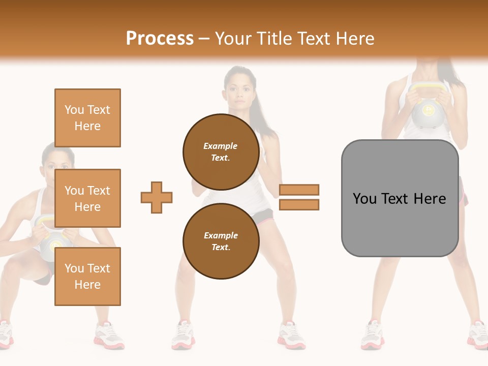 Daughter Peaceful Caucasian PowerPoint Template